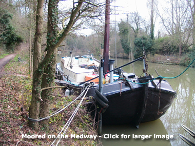 Moored on the Medway